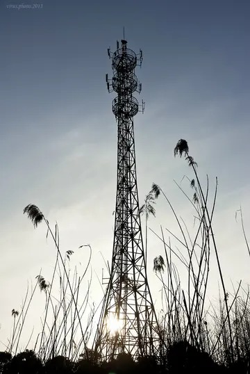 5g小區(qū)信號塔圖片